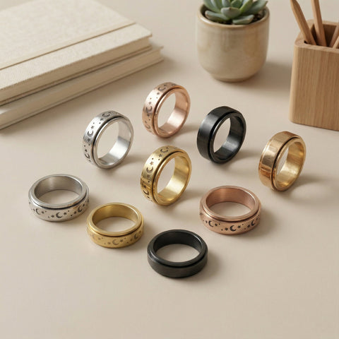 Anxiety Rings & Fidget Jewellery