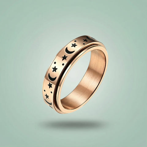 Night Sky Anxiety Ring