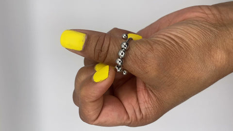 Beaded Anxiety Ring