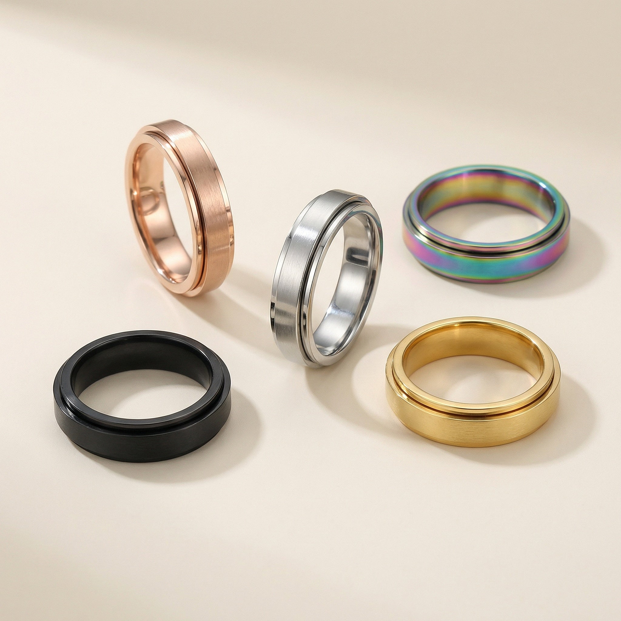 Minimalist Anxiety ring