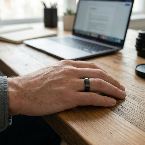 Minimalist Anxiety ring