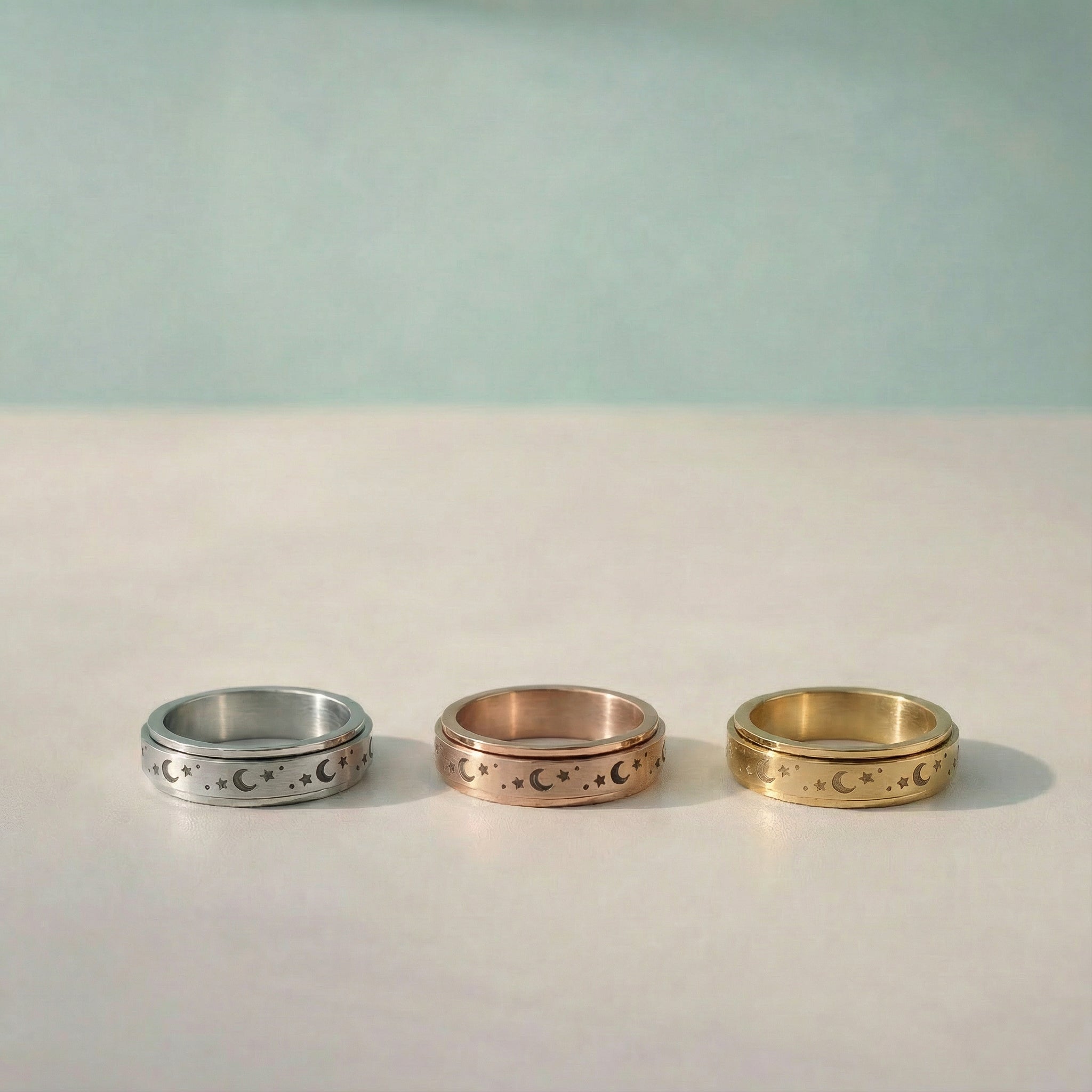 Night Sky Anxiety Ring