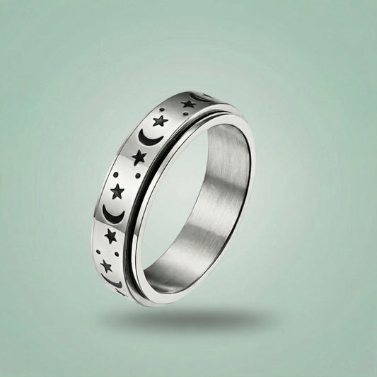 Night Sky Anxiety Ring