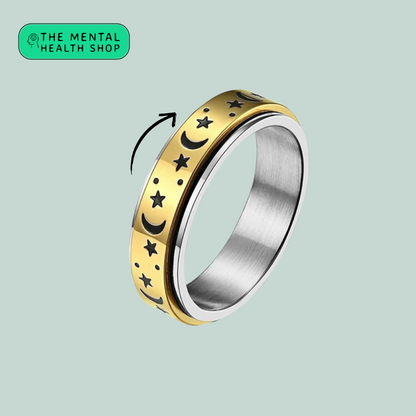 Night Sky Anxiety Ring - Two Colour